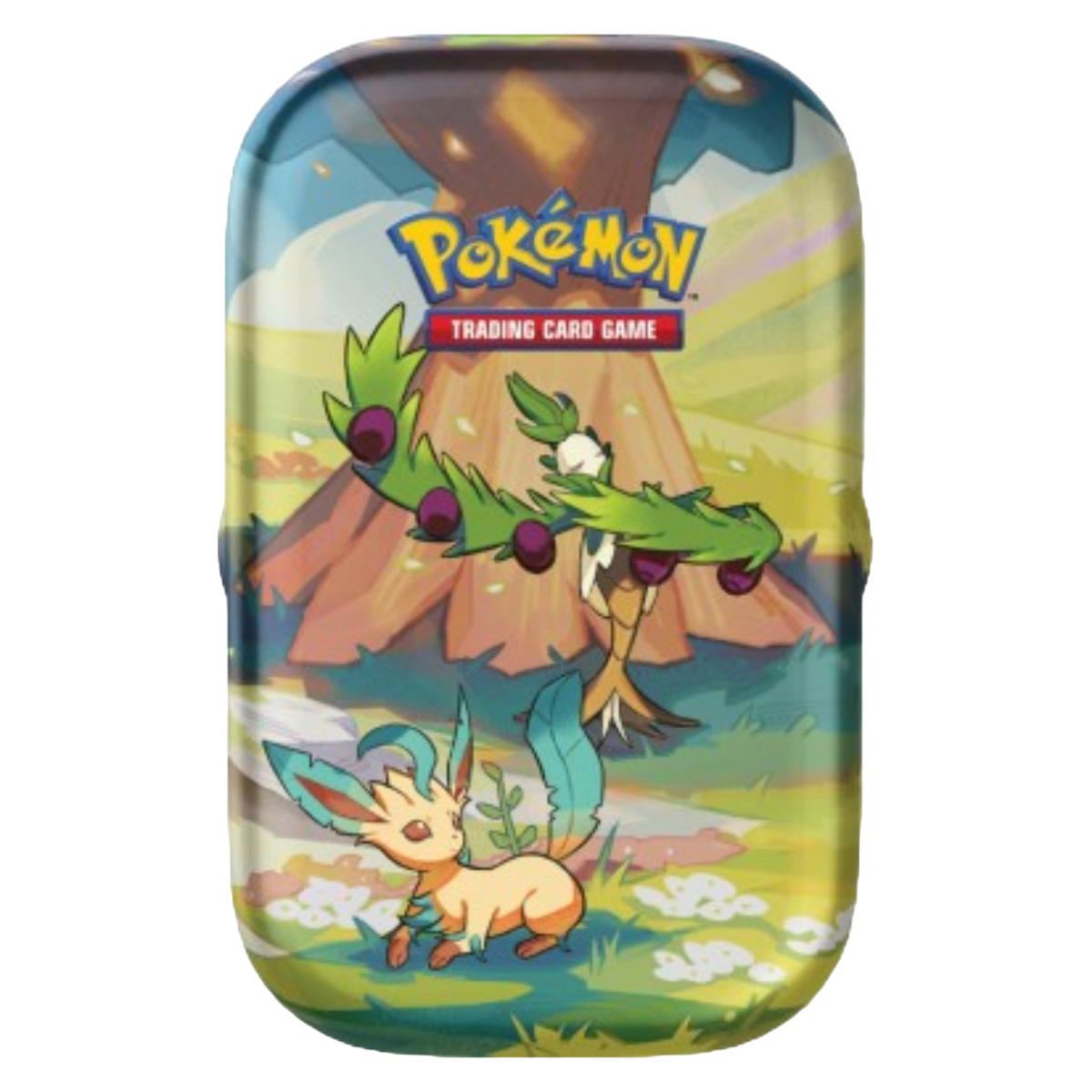 Mini Tin da Collezione Paldea Sfavillante Arboliva e Leafeon (IT)