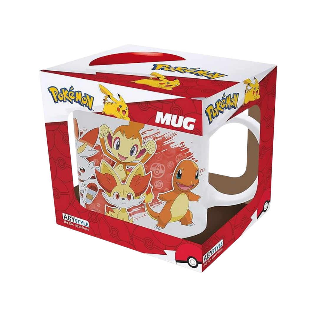 Tazza Pokemon - Starters Fuoco