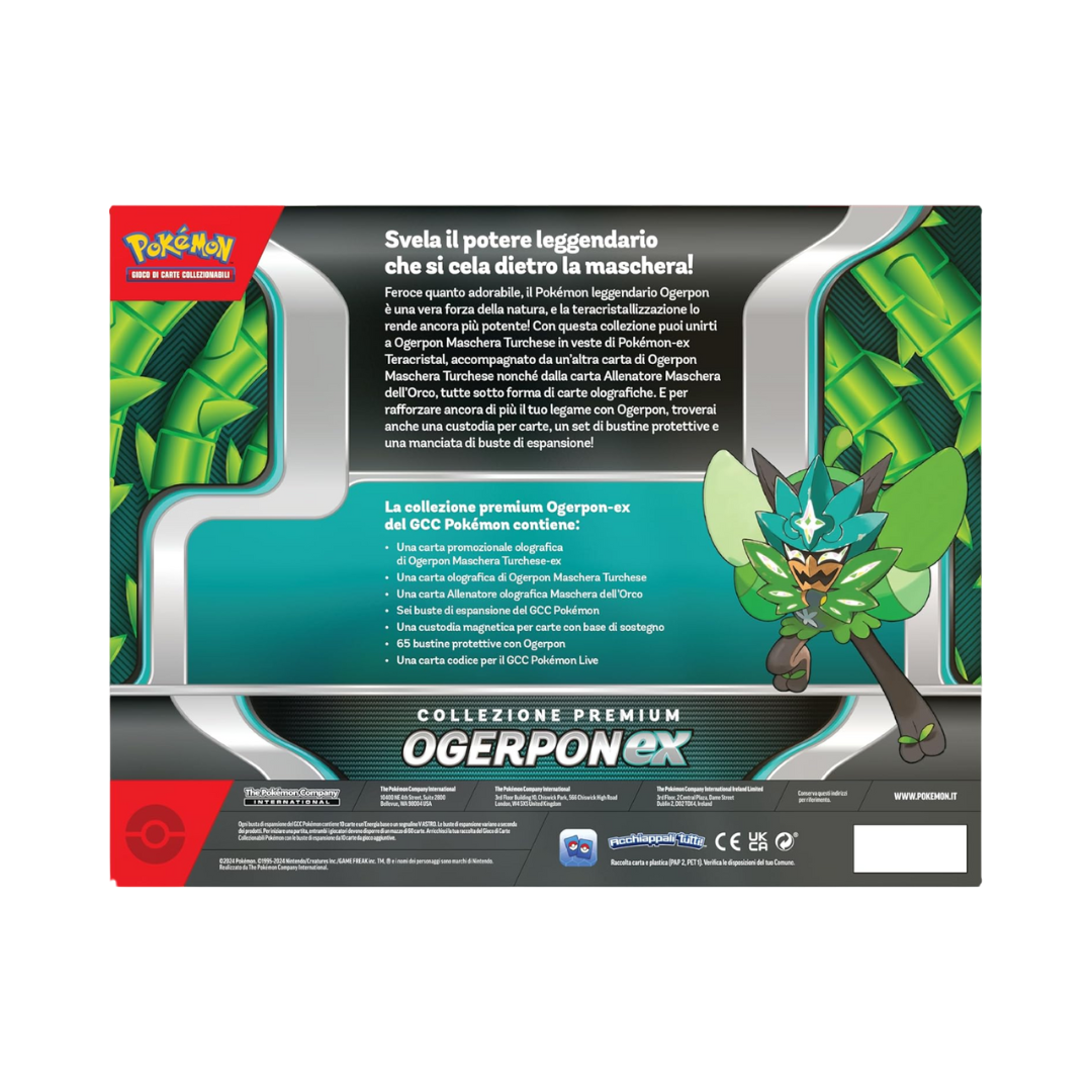 Collezione Premium Ogerpon Maschera Turchese-ex Teracristal (IT) - immagine 2