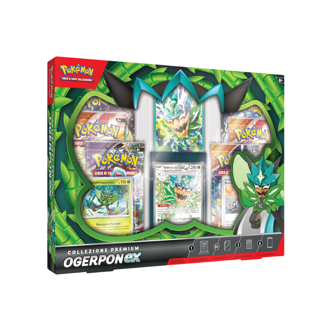 Collezione Premium Ogerpon Maschera Turchese-ex Teracristal (IT)