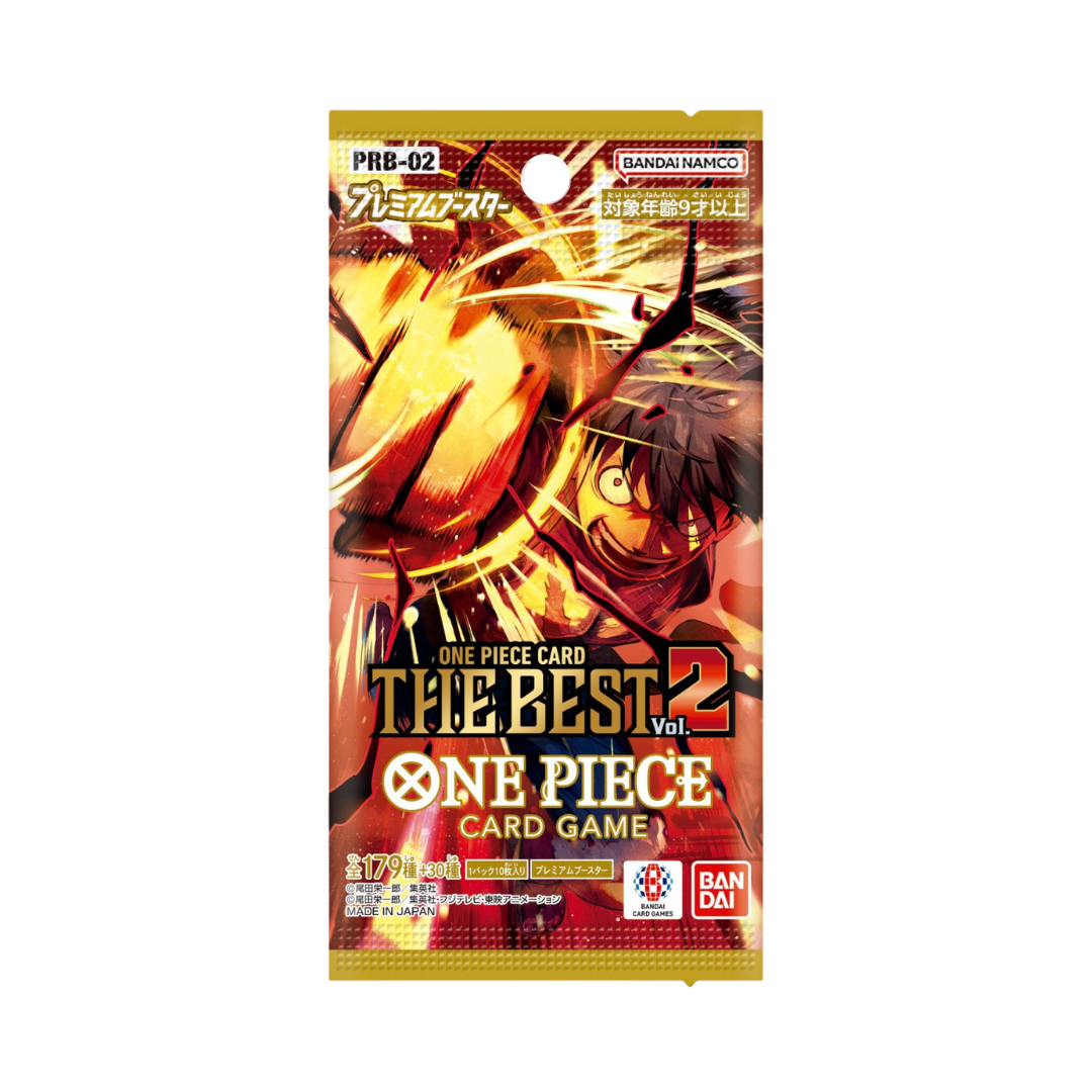 One Piece Card Game Premium Booster Box THE BEST Vol.2 - PRB02 Display - 10 Buste (JP) - immagine 2