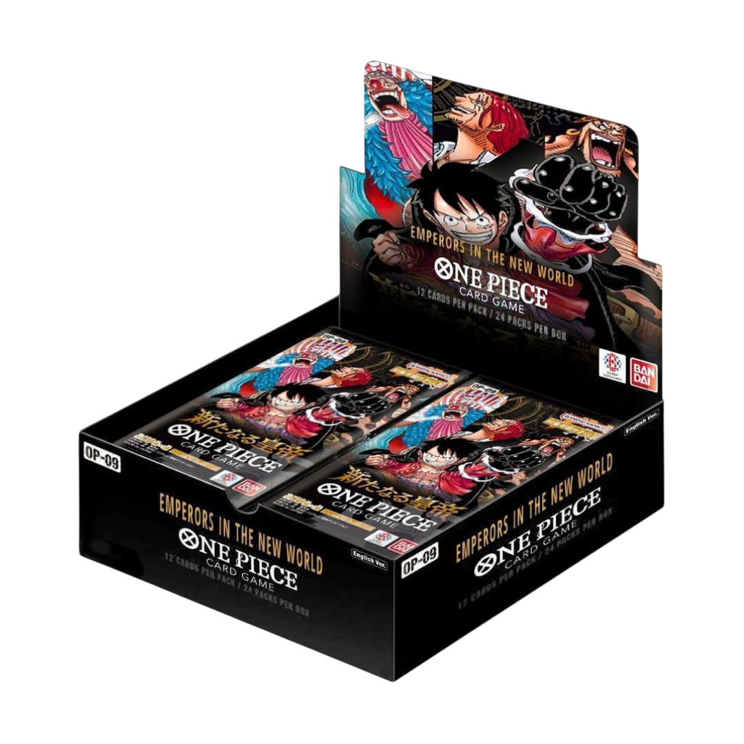 One Piece Card Game – Emperors in the New World OP09 – Display da 24 Buste (ENG)