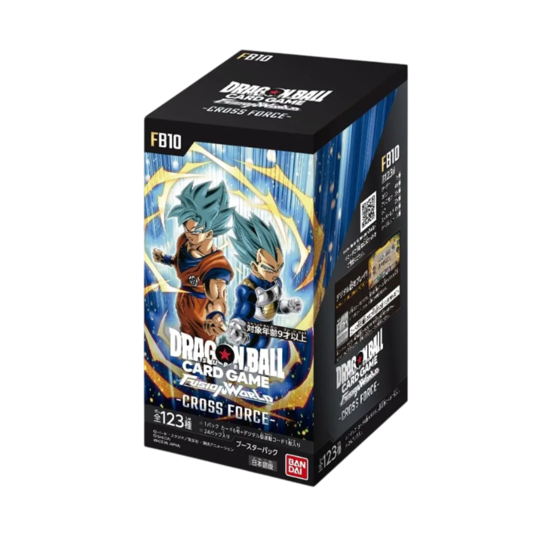 Dragon Ball Super Card Game Fusion World – Cross Force FB10 – Display da 24 Buste (JAP)